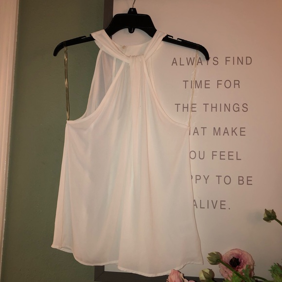 White sheer blouse - Picture 5 of 5